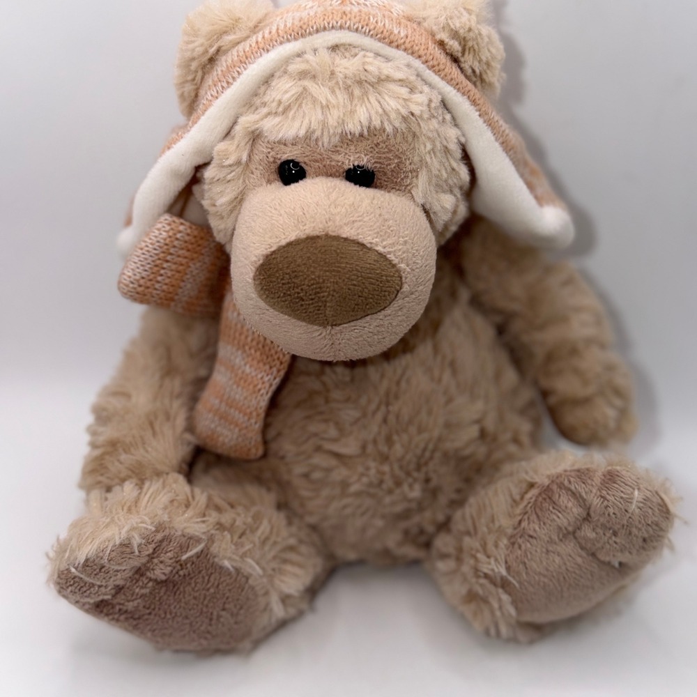 Argento SC 10"‎ Microwavable Heating Pad Plush Bear Winter Cottagecore Coquette